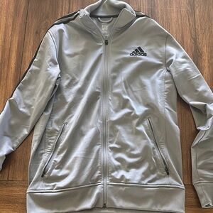 Adidas Men's Gray Track Jacket